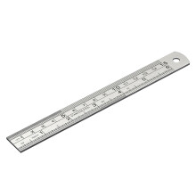 Double Side Metric Royal Ruler Steel Construction for-150mm