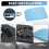 Left Door Wing Side Mirror Glass Heated with Backing Plate for - 5 Series E60 E61 E63 E64 2003-2010 51167251649 4