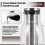 Cold Brew Coffee Maker,Iced Tea Pitcher Infuser with Lid&Scale,Dual Use Filter Coffee Pot ,51Oz/1.5L 3