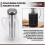 Cold Brew Coffee Maker,Iced Tea Pitcher Infuser with Lid&Scale,Dual Use Filter Coffee Pot ,51Oz/1.5L 7