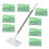 130cm Long Cleaning Mop Automatic Touch Freely-mop and 8 cloth 1