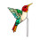 Potted Plant Insert Bird Planter Decoration Stained Crafts-8 1