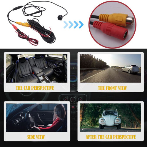 360 Car Rear Front Side View Backup Reversing Camera Waterproof Night Vision