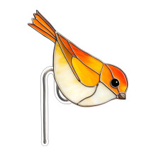 Transparant vervagingsbestendig lichtgewicht acryl vogelvorm-2