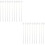 50Pcs Premium Stainless Steel Bbq Baking Needles Silver Rust-Free 6