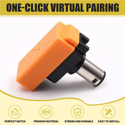 Game Controller Connectore WavePhoenix Wireless Receiver for WaveBird Controller for NGC Will (RVL-001) Console Orange