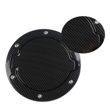 for JK 07-17 Carbon Fiber Filler Door Cover Gas Tank Cap for 2/4 Door