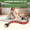 Sensing Snake Toy,Cat Interactive Toys USB Rechargeable Realistic Simulation Electric Snake Toy 1