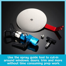 7 Pieces Spray Guide Accessory Tool Airless Paint Sprayer Guide Spray Tool for Airless Paint Spray Painting