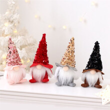 PoupéE Gnome de NoëL Sans Visage de 18 Cm, DéCoration de la Maison, Cadeau de NoëL Pour Le Nouvel An, Cadeaux de NoëL