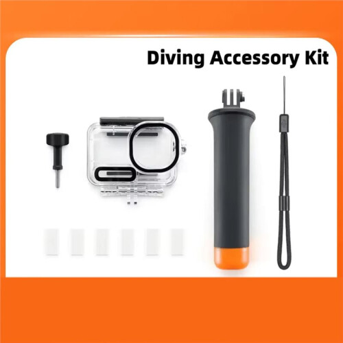 For  Osmo Action 6 Waterproof Case 60-Meter Depth 6 Diving Accessory Kit Waterproofing Accessories 2