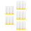 50Pcs Durable Iron Dinner Triangle Bell Mallets Yellow Rhythm Mallets 6