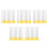 50Pcs Durable Iron Dinner Triangle Bell Mallets Yellow Rhythm Mallets 7
