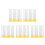50Pcs Durable Iron Dinner Triangle Bell Mallets Yellow Rhythm Mallets 9