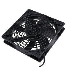 Dual 120mm 5V USB Powered PC Router Fans with Speed Controller High Airflow Cooling Fan for Router Modem Receiver