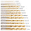 13Pcs Left Handed Drill Bit Set Extractor Drill Bits for Metal Power Tools Accessories with Titanium Nitride Coating 8