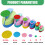 Heavy Duty Paper Embosser Multipurpose Round Hole Puncher-L 4