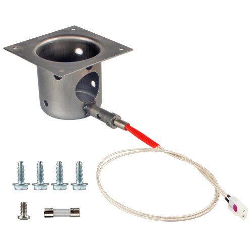To Install Enameled Burning Area And Starter Group For Smoker