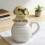 Lovely Handcrafted Dog Statue Bright Color Decorative-1 6