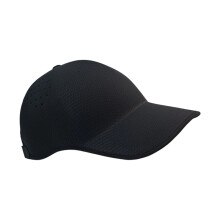 Unisex ademende game-baseballpet, vochtafvoerend en-Zwart