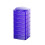 Récipient à médicaments Miniature avec espaces séparés,-Violet 7 1