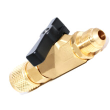 3/8 inch rechte koelkogelkranen airconditioning afsluitkleppen