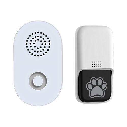 Draadloze automatisch genererende deurbel met 38-Witte EU