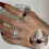 Open Finger Ring Width Irregular Geometric Ring Silver Ring for Women 6