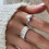 Open Finger Ring Width Irregular Geometric Ring Female Ring 4