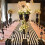10 Pack Table Runner Polyester Table Decor Classic Black and White Striped Table Runner Modern Elegant Design 3