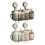 Easy Install Suction Cup Holder No Drilling-Transparent gray 2