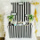 10 Pack Table Runner Polyester Table Decor Classic Black and White Striped Table Runner Modern Elegant Design 5