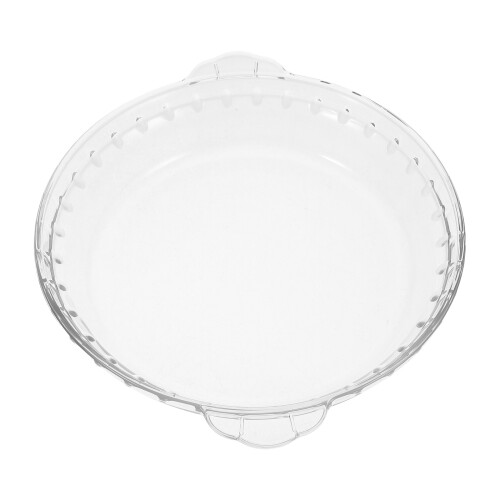 2Pièces Plats Service Verre Transparent Compatibles Four Micro-Ondes 2