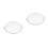 2Pièces Plats Service Verre Transparent Compatibles Four Micro-Ondes 4
