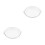 2Pièces Plats Service Verre Transparent Compatibles Four Micro-Ondes 7