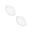 2Pièces Plats Service Verre Transparent Compatibles Four Micro-Ondes 9