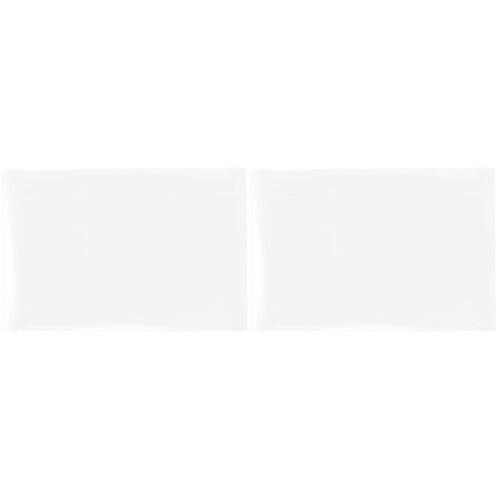 2Pièces Protecteur Transparent Sol Dure Maison Bureau 2