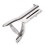 Single Hole Puncher 3mm Round Hole Puncher Portable Hand-Held Long Hole Puncher 3