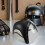 Durable Abs+iron Motorbike Windshield Universal Headlight Guard 6