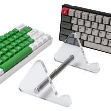 Mechanical Gaming Keyboard Stand Transparent Stand Display Stand DIY Kit Transparent 2 Layers