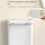 Automatic Soap Dispenser,Touchless Automatic Soap Dispenser, Double, Bubble, Liquid, 300ml X 2, for Various Lotion Types 2