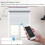 Tuya  Life WiFi 433Mhz Blind Curtain  with RF Remote for Electric Roller Shutter Control, 2RC 1RE 3