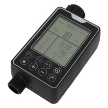 Automatic Irrigation Controller with LCD Display, Electronic Garden Watering Timer, Intelligent Valve Water Control