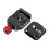 2X Universal Quick Release Plate Clamp SLR Camera Stabilizer Tripod Base Gimbal Quick Release Base 38mm Arca Accessories 3