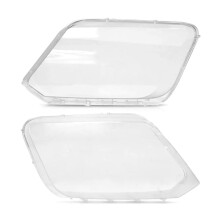 Para Amarok 2011-2022 Capa de Farol Sombra de Farol Shell de Farol Transparente Abajur Lente de Plexiglass