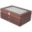 34 Grid Walnut Pen Storage Case Luxury 3 Layer Pen Display Organizer Trasparente Window Fountain Box Pen-Collection 5