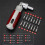 Multi Angle Bidirectional Ratchet Screwdriver Set 15 in 1 Torx Magnetic Screw Driver Bit Precision Screwdrivers A 2