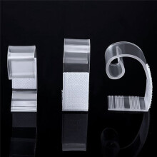 25 Pieces Table Skirting Clips Plastic Tablecloth Clips with Hook and Loop for Meeting Party Indoor Outdoor Events