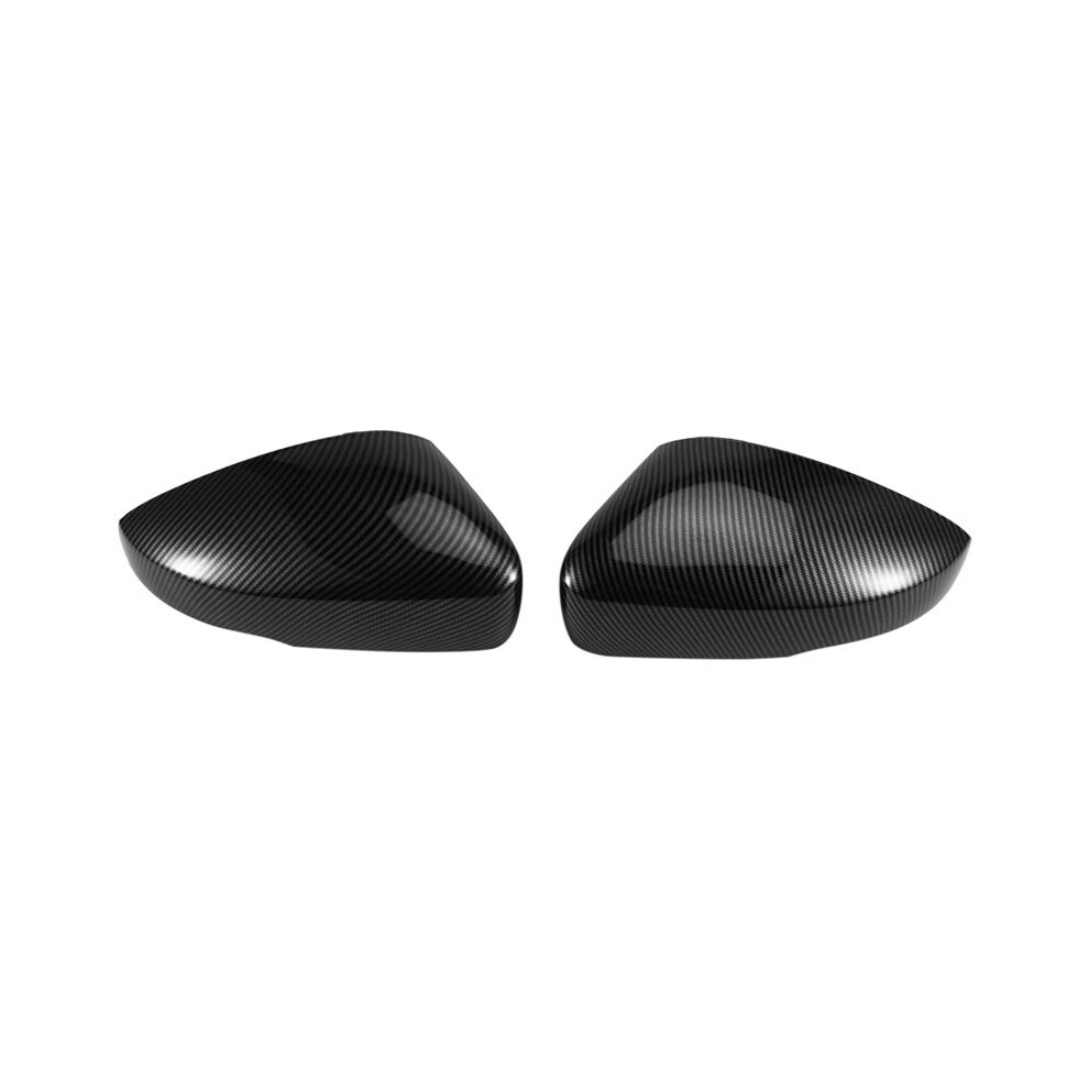 Rearview Side Mirror Cover Caps Shell Replacement For Mk5 5 6R 6C 2009-2017 Carbon Fiber Pattern 4712234477256