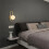 Wall Lamp Bedside Lamp Modern Background Wall Lamp Medieval Globe Wall Lamp Gold (Without Light) 5